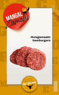 Huisgemaakt hamburgers